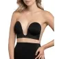 Preview: Nahtloser U-Style Bra - Schwarze Grösse A – Bye Bra