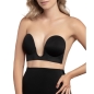 Preview: Nahtloses U-Style Bra - Schwarze Grösse B | Bye Bra