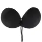 Preview: Rund Lace-It Bra - Schwarz – Bye Bra