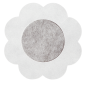 Preview: Blumen Nipplepatches 3 Stk. Dunkelbraun M