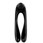 Preview: Candy Cane Fingervibrator Schwarz | Satisfyer