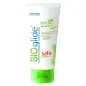 Preview: Tube of BIOglide lubricant, 100% natural and vegan, with a green cap and the inscription "safe Carrageen".
