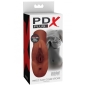 Preview: Perfekter Pussy Double Stroker - Braun | PDX Plus