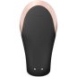 Preview: Double Love Luxury Partnervibrator Schwarz | Satisfyer
