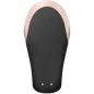 Preview: Double Love Luxury Partnervibrator Schwarz – Satisfyer