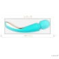 Preview: Smart Wand 2 Massager Mittel Ozeanblau | Lelo