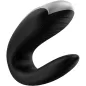 Preview: Double Fun Partnervibrator Schwarz – Satisfyer