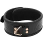 Preview: Premium Vegan Leather Collar – Begme Black Edition