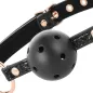 Preview: Ball gag vegan leather – Begme Black Edition
