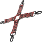 Preview: Hog Krawatte Veganes Leder | Begme Red Edition