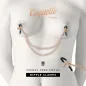 Preview: Fantasy Nippelclips Aus Metall Mit Kette – Coquette Chic Desire