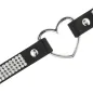Preview: Veganes Leder Halsband Mit Herz – Coquette Chic Desire