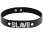 Preview: Sklaven Halsband Aus Veganem Leder | Coquette Chic Desire