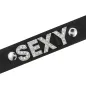 Preview: Sexy Veganes Lederhalsband – Coquette Chic Desire