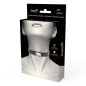 Preview: Doppelring Halsband Aus Veganem Leder | Coquette Chic Desire