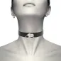 Preview: Double Ring Necklace Made of Vegan Leather – Coquette Chic Desire