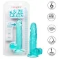 Preview: Queen Dildo Blau 15.3cm – Calex