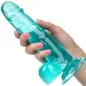 Preview: Queen Dildo Blau 15.3cm – Calex