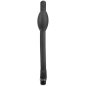 Preview: Aufblasbare Silikon Analdusche 27cm | All Black