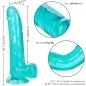 Preview: Queen Dildo Blau 20,3cm – Calex