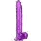 Preview: Queen Dildo Lila 25.5cm | Calex
