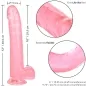 Preview: Queen Dildo Rosa 25.5cm – Calex