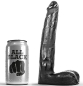 Preview: Realistischer Dildo 21cm | All Black