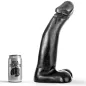 Preview: Realistischer Schwarzer Fisting Dildo 29cm – All Black
