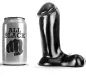 Preview: Realistischer Dildo 14cm – All Black