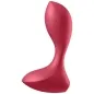 Preview: Backdoor Lover Vibrationsstecker Rot | Satisfyer