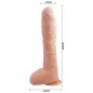 Preview: Alex Dildo Realistische Haut 27cm – Baile