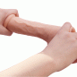 Preview: Dildo Johnson Realistische Haut 22cm | Baile