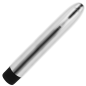 Preview: Klassischer Silbervibrator 17,5cm | Ohmama