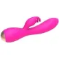 Preview: Magic Stick Rabbitvibrator Drei Stimulierende Köpfe Rosa | Nalone