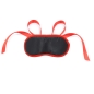 Preview: Schwarze Maske Mit Rotem Rand | Ohmama