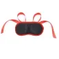Preview: Schwarze Maske Mit Rotem Rand – Ohmama