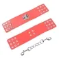 Preview: Red Handcuffs with Snap Closure – Ohmama