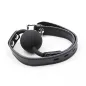 Preview: Silicone Ball Gag with Leather Belt – Ohmama