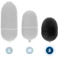 Preview: Vibrierendes Ei Mit Fernbedienung Schwarz – Online