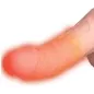 Preview: Thrusting Cock Mit Eiern Hautfarben – King Cock