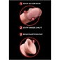 Preview: Triple Density Dildo Mit Schwingenden Eiern 15,2cm Hautfarben | King Cock