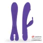 Preview: Two purple vibrators with bunny ears, compatible with Watchme Wireless Technology.