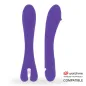 Preview: Two purple vibrators, one with a split handle, compatible with Watchme Wireless Technology.