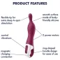Preview: A-Mazing 1 A-Spot Vibrator Berry | Satisfyer
