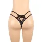 Preview: Three-piece set bra + garter belt + thong S/M – Subblime