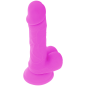 Preview: Flexibler Vibrierender Dildo 20,5cm Lila | Diversia