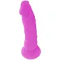 Preview: Flexibler Vibrierender Dildo 21cm Lila – Diversia