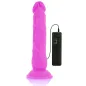 Preview: Flexibler Vibrierender Dildo 21cm Lila – Diversia