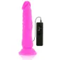 Preview: Flexibler Vibrierender Dildo 21cm Lila – Diversia