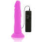 Preview: Flexibler Vibrierender Dildo 23cm Lila | Diversia